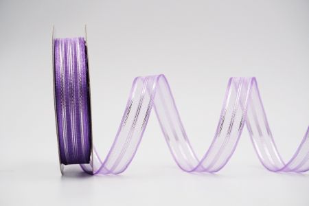 Metallic Stripes Sheer Ribbon_K1581-3-2_purple
